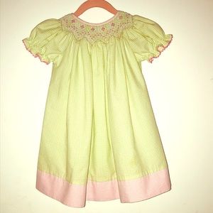 Baby Girl Handmade Smock Dress